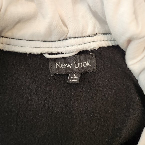 New Look LA Raiders Varsity Jacket Black/White - Picture 5 of 6